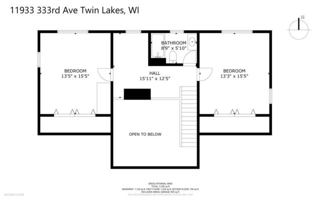 11933 333RD AVE, TWIN LAKES, WI 53181, photo 3 of 47