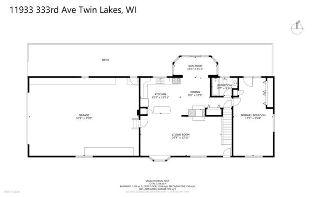 11933 333RD AVE, TWIN LAKES, WI 53181, photo 4 of 47